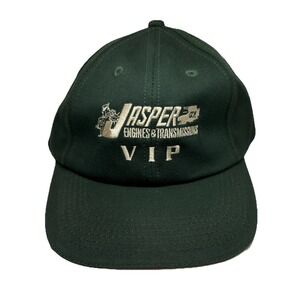 Vintage K Products Jasper Engines Transmissions VIP Green Strapback Hat